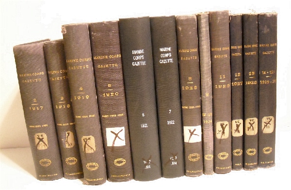 Image for Marine Corps Gazette Vols 2-62 + 68 & 69. (1917-1978 + 1984, 1985.)