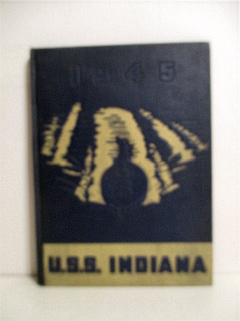 USS Indiana 1945.