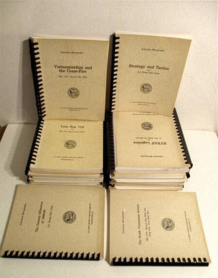 Image for Indochina Monograph Series. Complete Set of 21 Vols.