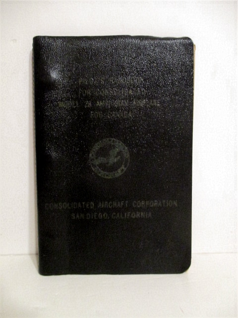 Pilot's Handbook for Consolidated Model 28 Amphibian Airplane for Canada