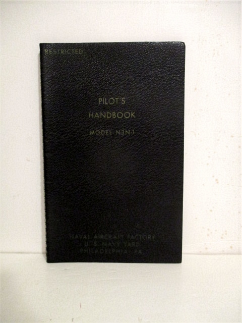 Pilot's Handbook Model N3N-1 Restricted
