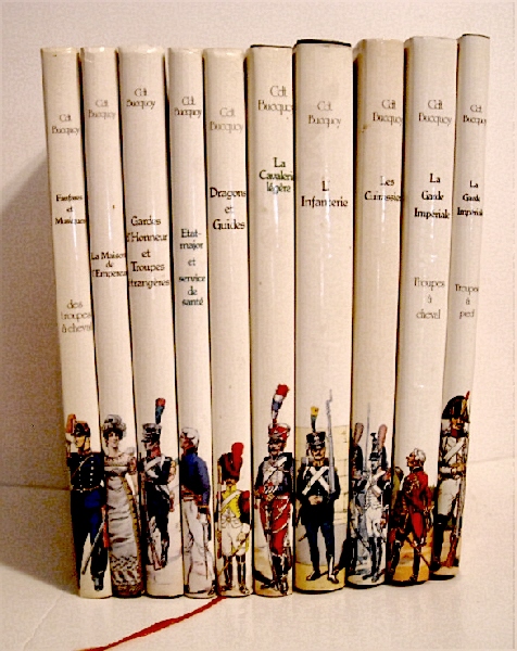 Image for Les Uniformes de Premier Empire. (Complete 10 Volume set).