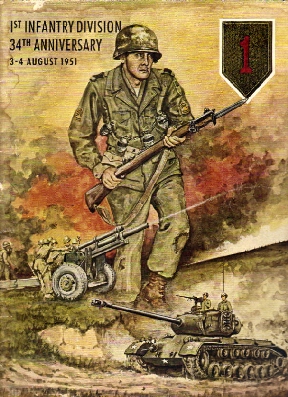 Image for 1st Infantry Division 34th Anniversary 3-4 August 1951. American Traveler. Vol XXII No. 31.