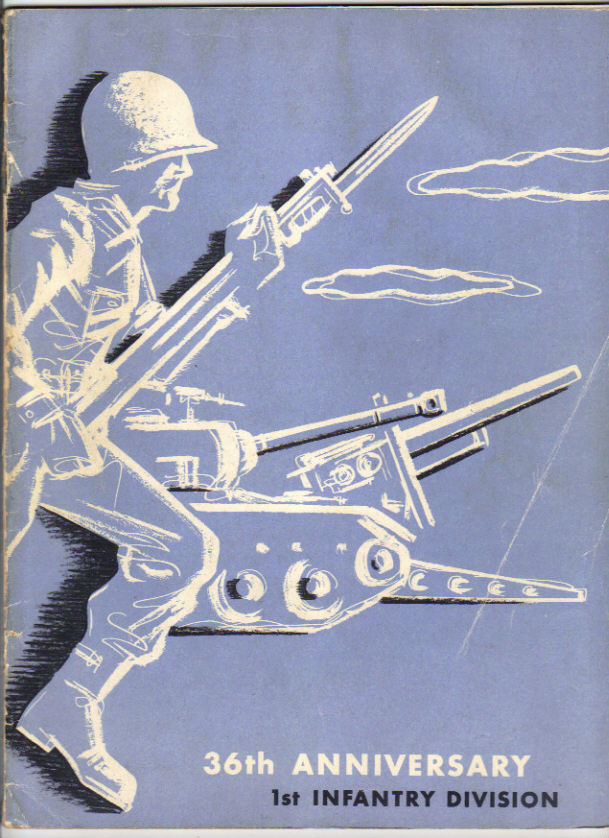 Image for 1st Infantry Division 36th Anniversary 1953. American Traveler. Vol XXIV No. 32.